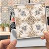HORIWE Adesivi per Piastrelle Marocco Piastrelle Adesive 20 Pezzi Carta da Parati Autoadesiva Adesivi per Piastrelle Impermeabili Adesivi per Pareti per Cucina, Bagni, Armadi, Mobili, Tavolo