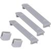 Beimus Staffa di atterraggio per Lito 1 Corpo Gamba Anti Usura Copertura del Piede Protezione Accessori Staffa Anti Graffio Piede