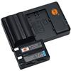 DSTE DE NP-400 (2 pezzi) Batteria di ricambio ricaricabile e doppio caricatore compatibile con Pentax D-LI50, K10D GP K10D Grand Prix K20D Konica Minolta NP 400 a Sweet Digital a-5 Dimage A1 A2 Dynax 7D ecc