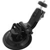 UKCOCO Supporto Ventosa Angoli Regolabili, Installazione Facile in ABS e Silicone, per Action Cam, Montaggio per Auto, Compatibile Varie Videocamere