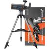 Levenhuk Kelvin MAK90 90/1170 AZ Fototelescopio GoTo Wi-Fi per Smartphone Telescopio Maksutov-Cassegrain con App Mobile con 11000 Oggetti Celesti Otturatore Remoto Bluetooth Treppiede in Acciaio
