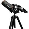 Levenhuk Kelvin MAK60 mini 60/830 AZ Fototelescopio per Smartphone Telescopio Maksutov-Cassegrain per Adulti con Otturatore Remoto Bluetooth Montatura Altazimutale Registrazione di Foto e Video