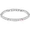 Maserati Bracciale Uomo in Acciaio, PVD Oro Rosa, Collezione Iconic - JM423AVD23