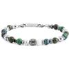 NADIR Bracciale Uomo Marlù 13BR113 Namastè Lapis Afagno ed Ematite