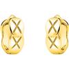 SOFIA MILANI - Orecchini da Donna in Argento 925 - Placcati in Oro - Creoli X - E2021