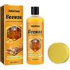 GENERIC Detergente e lucidante per mobili, cera d' naturale, 100 ml, lucidante per legno multifunzionale, lucida e protegge il legno, per multisuperficie, rimuove impronte digitali, tavoli