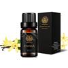 Aphrosmile Olio essenziale di vaniglia per diffusore, olio essenziale di vaniglia aromaterapia per umidificatore, 0,33 oz-10 ml massaggio puro al 100% olio essenziale di vaniglia, olio essenziale di vaniglia