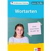 Klett 10-Minuten-Training Deutsch Wortarten 5./6. Klasse. Kleine Lernportionen für jeden Tag