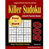 Dr. Khalid Alzamili Pub Killer Sudoku Adult Puzzle Book: 500 Easy to Hard : Keep Your Brain Young