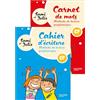 HACHETTE PRAT Méthode de lecture graphémique CP Sami et Julie: 2 volumes : Cahier d'écriture ; Carnet de mots