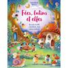 Usborne Fées, lutins et elfes: Avec plus de 200 autocollants, dont certains brillants