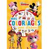 HACHETTE JEUN. Mes coloriages avec stickers disney Junior