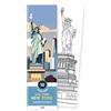 MERCILESLIVRES New York New York: 50 marque-pages à peindre ou à colorier
