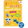 Loewe Verlag GmbH Das alles kann ich schon! - Kindergarten: Zahlen, Schwungübungen, Konzentration - Lernspielblock ab 4 Jahre