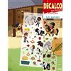 Lito Decalcomanies sur un grand décor - Les poneys - Dès 5 ans
