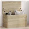 Generico Contenitore Portaoggetti Rovere Sonoma 60x35x35cm in Truciolato,Mobili,Armadietti e portaoggetti,Bauli e cassapanche-840676