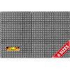 ANRO Tappetino in gomma ad anello, a nido d'ape con motivo forato, per drenaggio, con fori, resistente alle intemperie, per esterni, 100 x 200 cm