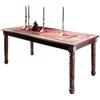 MASSIVMOEBEL24.DE Tavolo da pranzo in legno riciclato - laccato/multicolore 180x90x76 FABLE #08