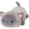Xfrog Gatto siamese ponderato, morbido gatto di peluche con peso, regalo per bambini e adulti, 35 cm
