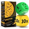 SIRUITON Dadi per allenamento calcistico (confezione da 2), divertenti e portatili, regalo per ragazzi e ragazze, adolescenti e adulti, per allenarsi a calcio, ottimo regalo per gli amanti del calcio
