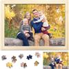 Muralscape Puzzle personalizzati per adulti, 200 pezzi, 25 x 35 cm, puzzle personalizzati in legno con cornice color burlywood, regali di compleanno per mamma, puzzle personalizzati per familiari, amici, animali