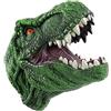 Generico Burattino Di Dinosauro - Tirannosauro Di Da 15 Cm, Guanto Animale Realistico, Strumento Di Narrazione Interattivo, Accessorio Di Movimento Flessibile | Divertente Marionetta Per Giochi Teatrali