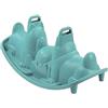 Smoby Dondolo per bambini Cane, Colore Blu Tempesta, Ergonomico e divertente, Sedili con Due Manici, Trattamento Anti-UV, LxAnxH): 115 x 49,5 x 50,7 cm (830208)