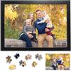 Muralscape Puzzle personalizzati per adulti, 70 pezzi, 15 x 20 cm, in legno, con cornice nera, regalo di compleanno per mamma, puzzle personalizzati per famiglia, amici, animali domestici, matrimonio, regalo di