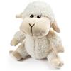 lilizzhoumax bianco peluche pecora 13cm simulazione peluche animali simpatico giocattolo Pecora morbido Bambole Animali Selvatici regalo per bambini ragazzi ragazze