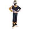 Rubie's Rubies Costume ufficiale Power Rangers Cosmic Fury Black Ranger per bambini, taglia 7-8