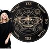 Fyrdyn Tavola Divinatoria Per Veggenza - Tavole Esoteriche Con Lettere E Planchette Di Legno | Decorazioni Spirituali e Gioco Divinatorio per Famiglie