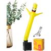 hikiau Air Dancer | Tubo gonfiabile con soffiatore | Tubo da ballo alimentato a soffiatore | Per bambini, adolescenti, adulti, casa, ufficio, appartamento, vacanze, feste, compleanni, raduni eventi
