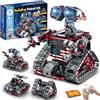 Sillbird Robot trasformabile controllato da app, robot 4 in 1 a telecomando, giocattoli da costruzione con programmazione, regali creativi per bambini da 6 a 12 anni (631 pezzi)
