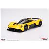 TOP SPEED TS0538 1/18 Aston Martin Valkyrie Cosmopolitan Gialla Auto Modello