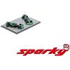 Spark Y417 1/64 KICK Sauber F1 Team C44 N.24 E N.77 GP Di Abu Dhabi 2024