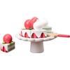 Giocattolo Torta Compleanno Realistico Dolce Finto Leggero per Bambini