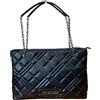 Love Moschino BORSA DONNA SHOPPER da spalla matelassè trapuntato BLACK JC4145