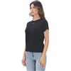 Pinko T-Shirt a Manica Corta Nera da Donna con Logo XL.