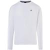 NORTH SAILS T-Shirt Uomo ML in Jersey di Cotone Bio con Patch Logo