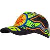Valentino Rossi Cappellino Sole Luna VR46 Heritage per Adulto, Multicolore Moto GP