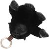 Mipcase Portachiavi Morbido Gorilla in Lana Ciondolo Cartoon Nero, Resistente a Usura e Sbiadimento, come Charm per Zaini e Regalo per Bambini e Adulti