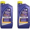W-Parts Kit Olio Motore Compatibile con Royal Purple XPR Extreme Performance Racing - Olio motore da corsa - 100% Sintetico - Olio motore Stradale ad Alte Prestazioni - Latte da 0,946 ml (10W-60, 2 Latte)
