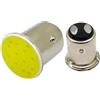 LYEAA 10 Lampadine a LED Luce di Freno for Auto 12V 1156 BA15S 1157 BAY15D Luce di Segnale di Retromarcia LED COB 12 SMD Canbus Luce di Retromarcia LED for Auto 180LM 6000K (1157)