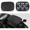 DREAMIZER Sedile Passeggero Posteriore per Moto con 8 Ventose per Sella Bobber Cruiser Chopper Custom