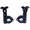 EGUIAS Supporto per faro fendinebbia per moto, adatto per BMW R1200GS F850GS F750GS F850GS 750 GS 1250 GS GS LC faro per lampadina Staffe Supporto Faretti