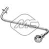 Metalcaucho 92344 Tubo olio Compressore Compatibilità con OPEL Corsa D Hatchback S07 Mokka/Mokka X J13 Corsa E Hatchback X15 ASTRA J Meriva B S10