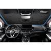 SHAOHAO Compatibile con Nissan Juke 2020-2026 Parasole per auto Parasole per parabrezza Facile da riporre Maniglia con cordino Protezione UV Nissan Juke parasole
