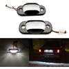 BHZNGD 2 luci targa a LED, fanale posteriore impermeabile bianco 6000K compatibile con Audi 80 B4 1991-1995 Cabriolet (tipo 8g) 1991-2000 100/C4 1990-1994 A6/C4 1994-1997