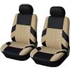 ARRYEDCN Coprisedili Auto, per Dacia Sandero Stepway 2005-2023 2024 Set Copri-Sedile Fodere per Anteriori e Posteriori, Copri Sedile Set Auto Protezioni Accessori Interno,D
