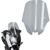 GFARDMOTO Parabrezza Moto per Yamaha X-MAX 250/300/Tech Max XMAX300 Accessori 2025-2026 - Parabrezza Sportivo Alto, Cupolino Frontale in PC Plastica Visiera (Grigio)